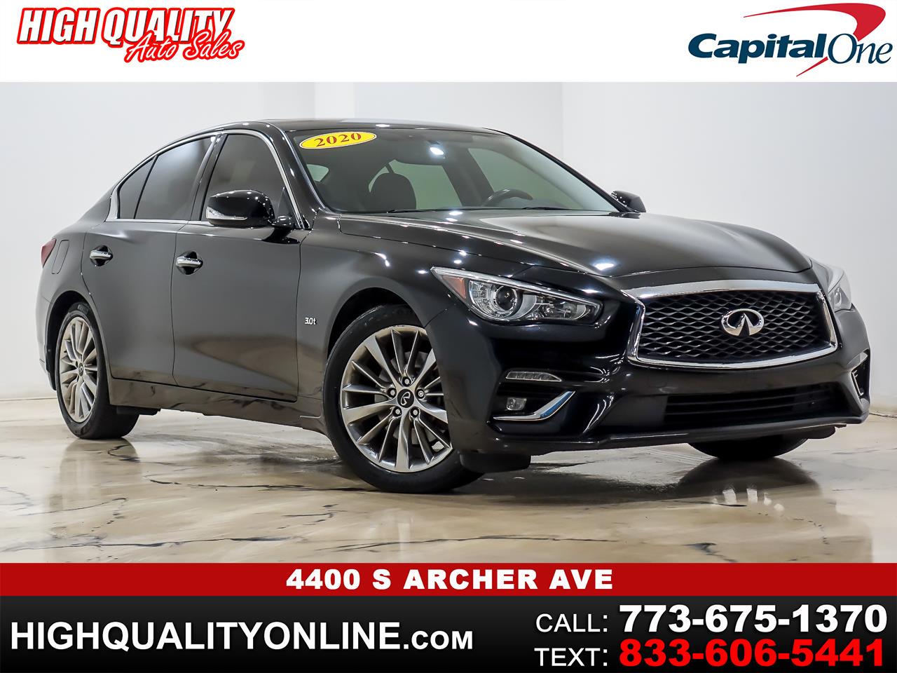 2020 Infiniti Q50 3.0t LUXE