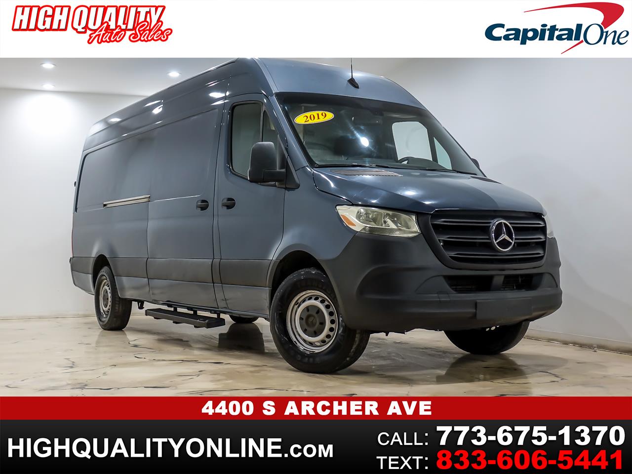 2019 Mercedes-Benz Sprinter 2500 High Roof 170-in. WB EXT