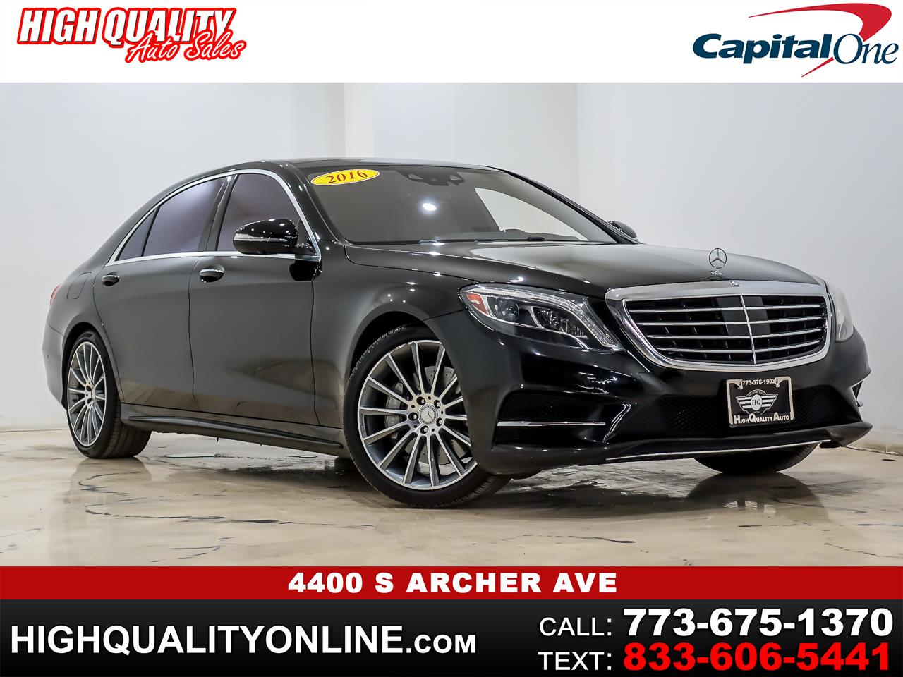 2016 Mercedes-Benz S-Class S550