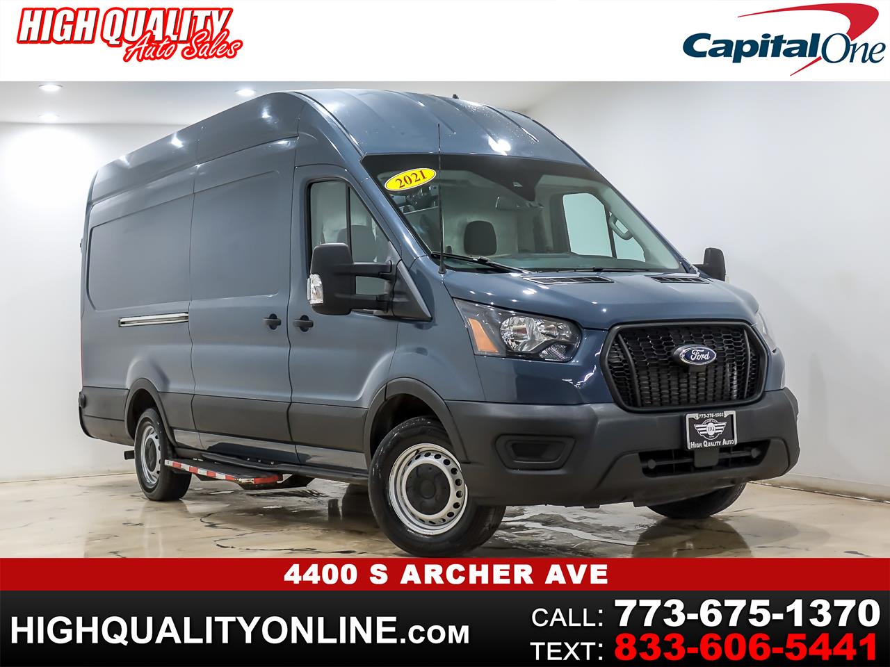 2021 Ford Transit 250 Van High Roof w/Sliding Pass. 148-in. WB EL