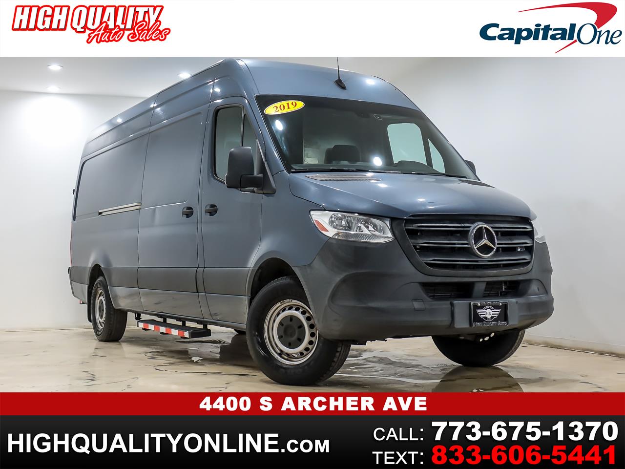 2019 Mercedes-Benz Sprinter 3500 Wagon High Roof 170-in. WB