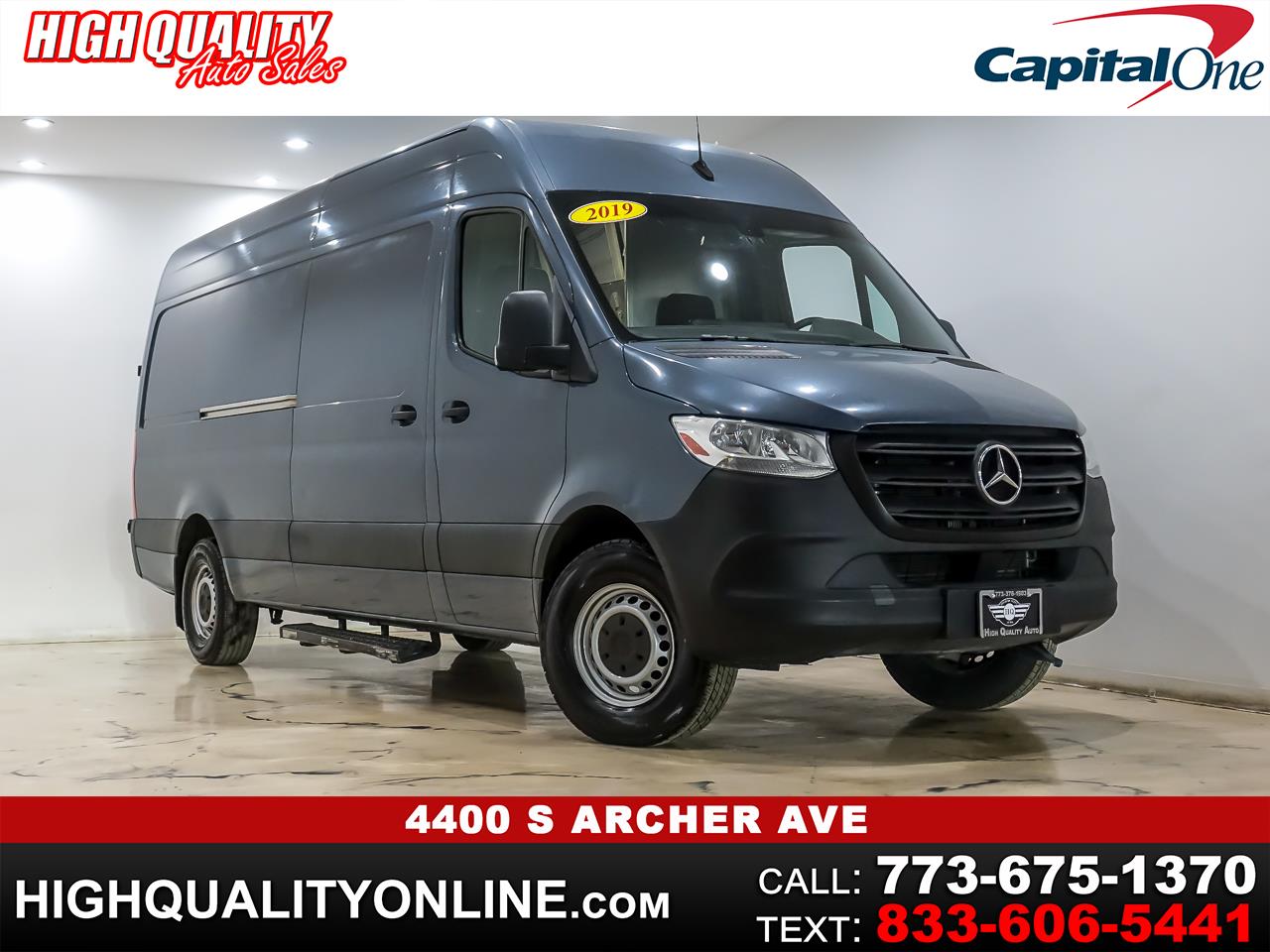 2019 Mercedes-Benz Sprinter 3500 Wagon High Roof 170-in. WB
