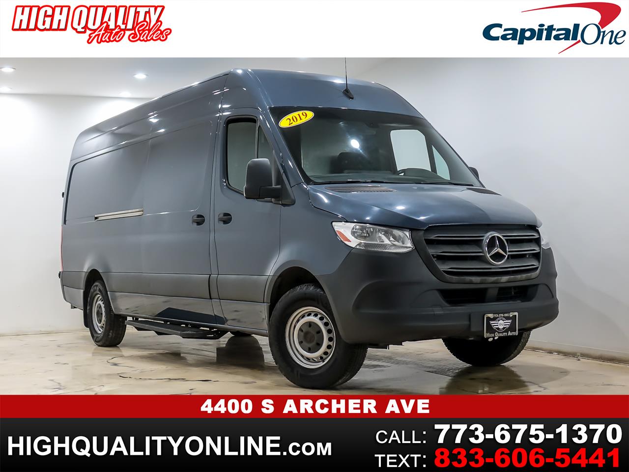 2019 Mercedes-Benz Sprinter 2500 Wagon High Roof 170-in. WB