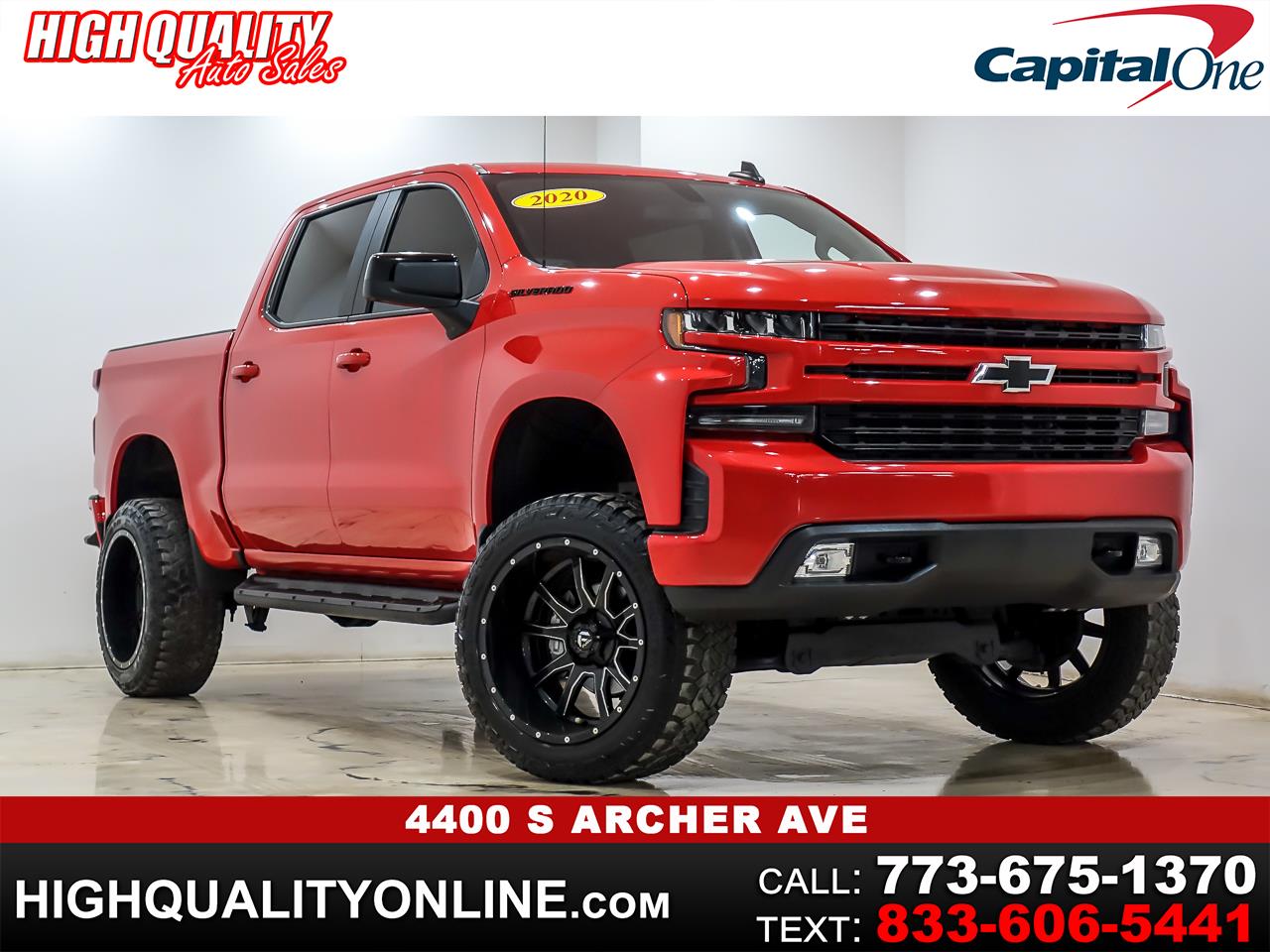 2020 Chevrolet Silverado 1500 RST Crew Cab Long Box 4WD