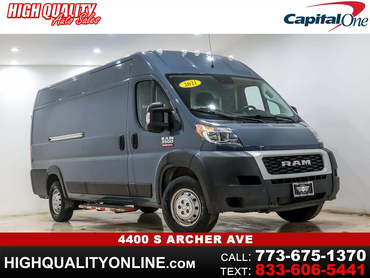 2021 RAM Promaster 3500 High Roof 159-in. WB Ext