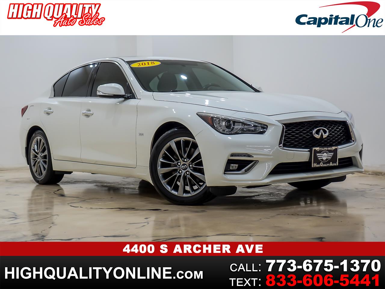 2018 INFINITI Q50 LUXE