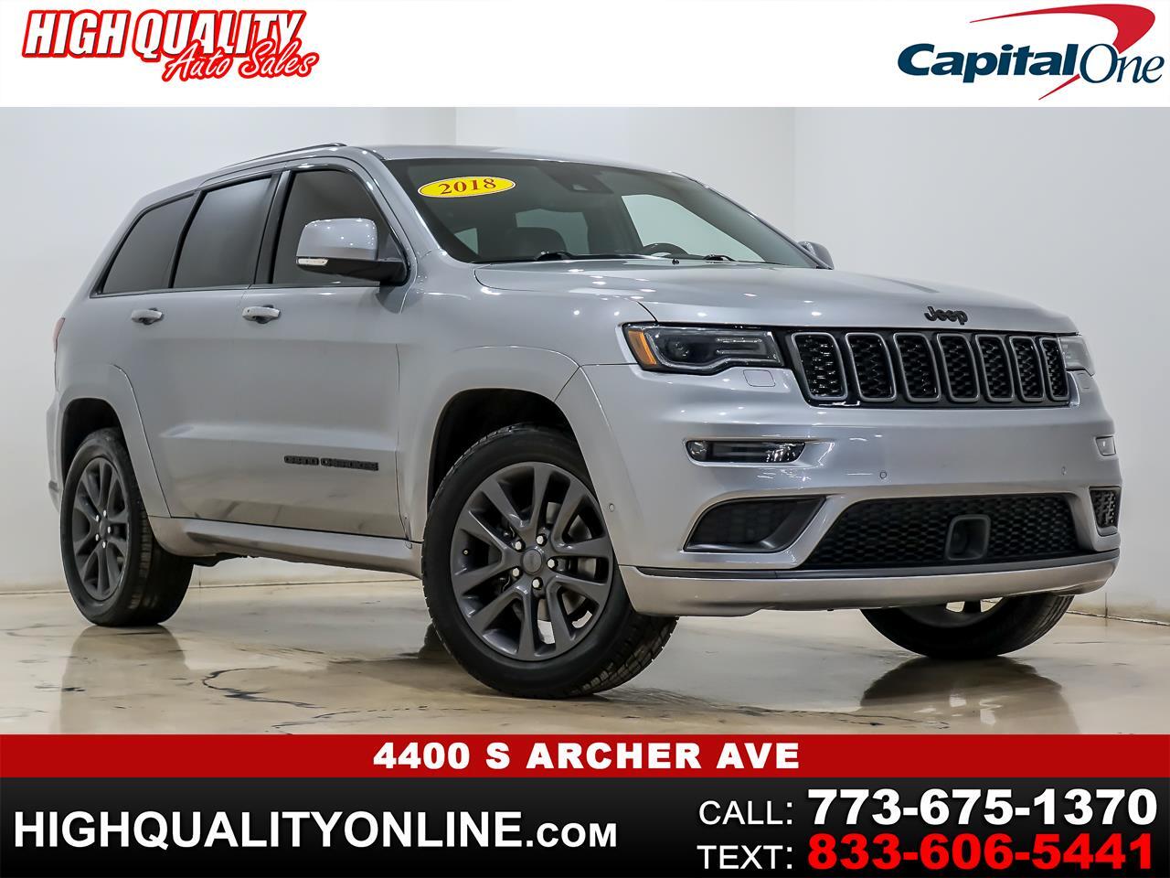 Jeep Grand Cherokee Overland 4WD 2018