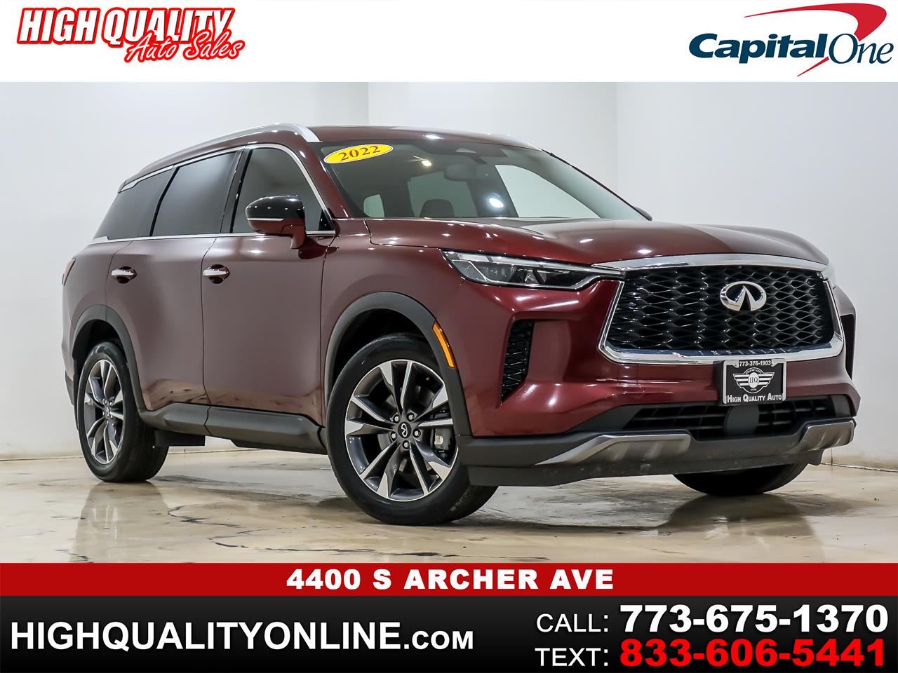 2022 Infiniti QX60 LUXE AWD