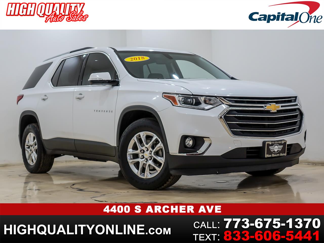 2018 Chevrolet Traverse LT Cloth AWD