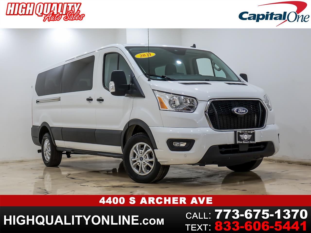 2021 Ford Transit 350 Wagon Low Roof XL w/Sliding Pass. 148-in. WB