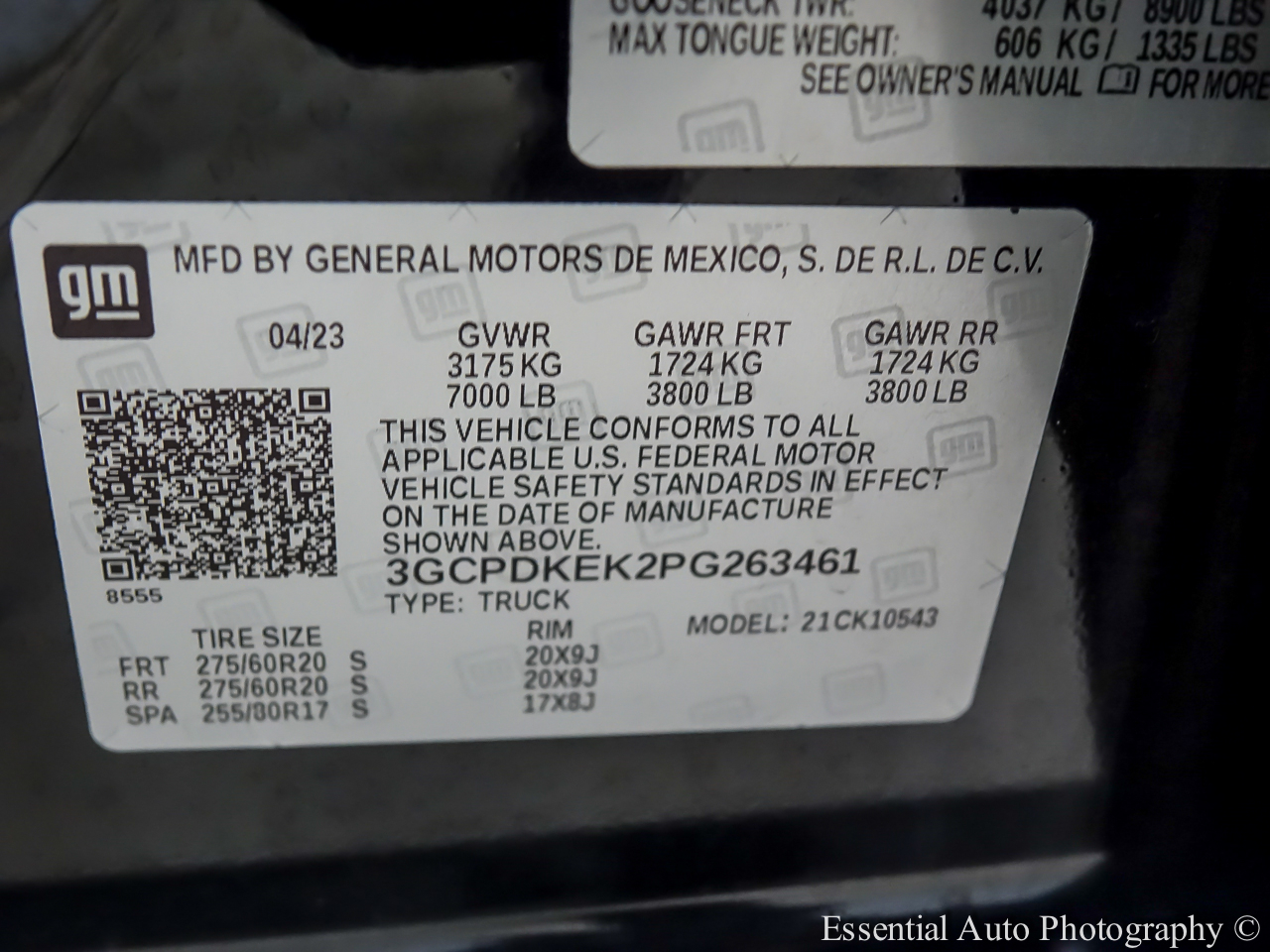 Chevrolet Silverado 1500 LT-L Crew Cab 4WD 2023