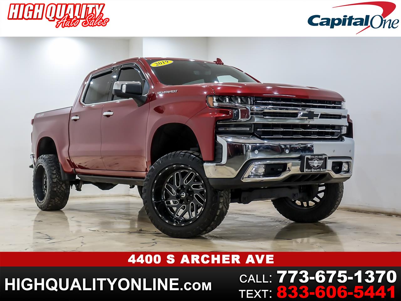 2019 Chevrolet Silverado 1500 LTZ Crew Cab 4WD