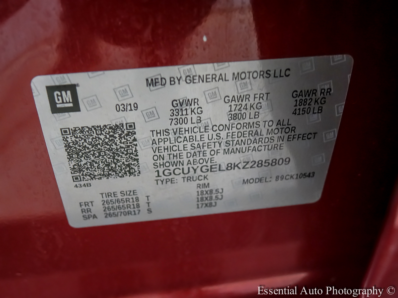 Chevrolet Silverado 1500 LTZ Crew Cab 4WD 2019