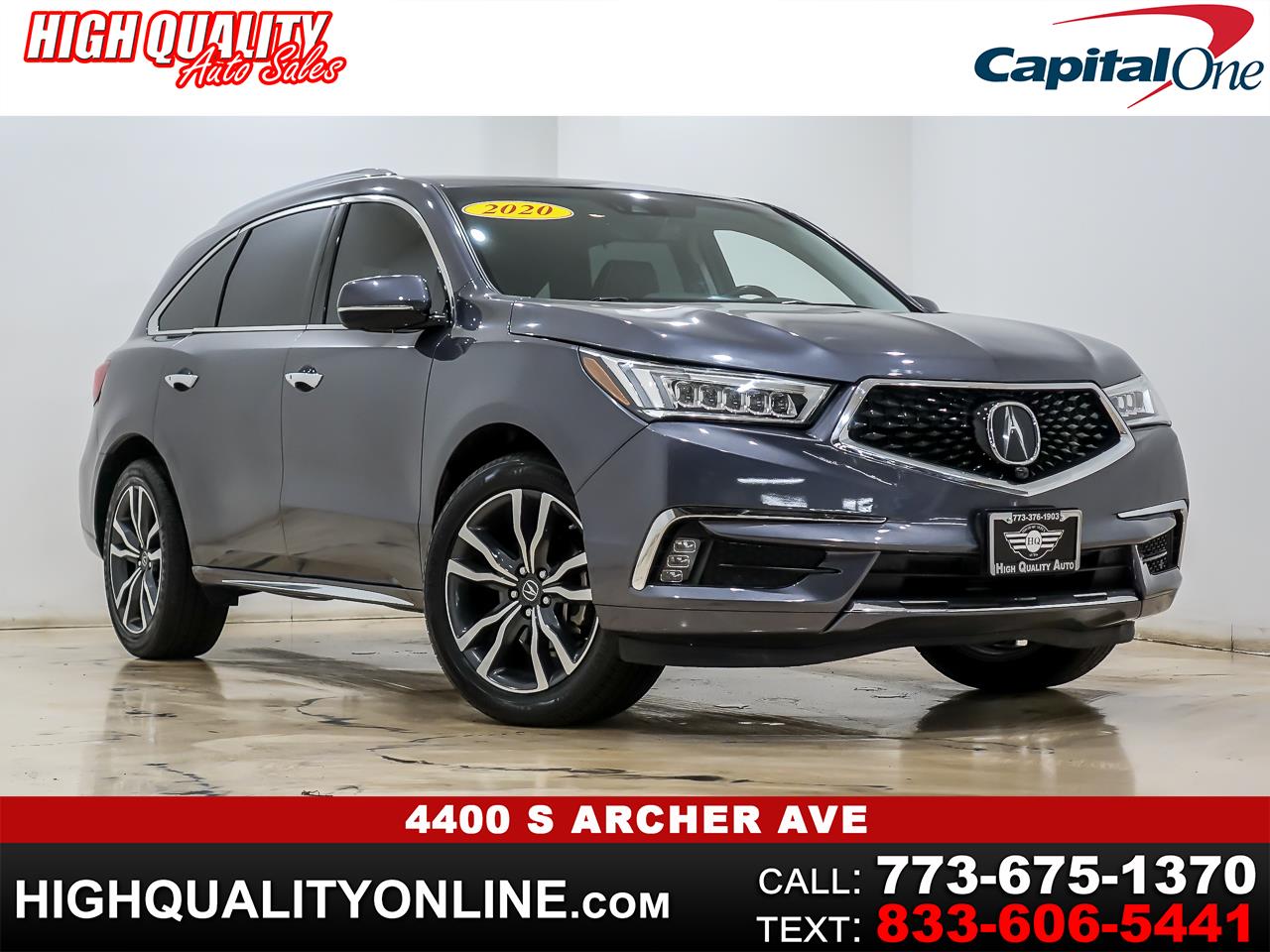 2020 Acura MDX 9-Spd AT SH-AWD w/Advance Package