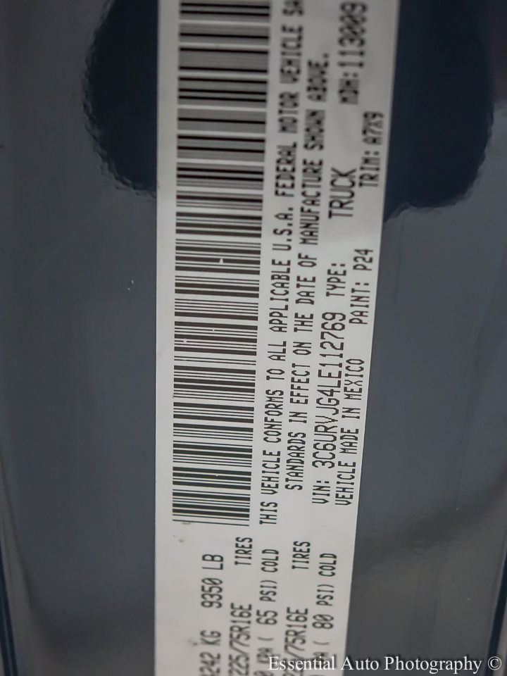 RAM Promaster 3500 High Roof 159-in. WB Ext 2020