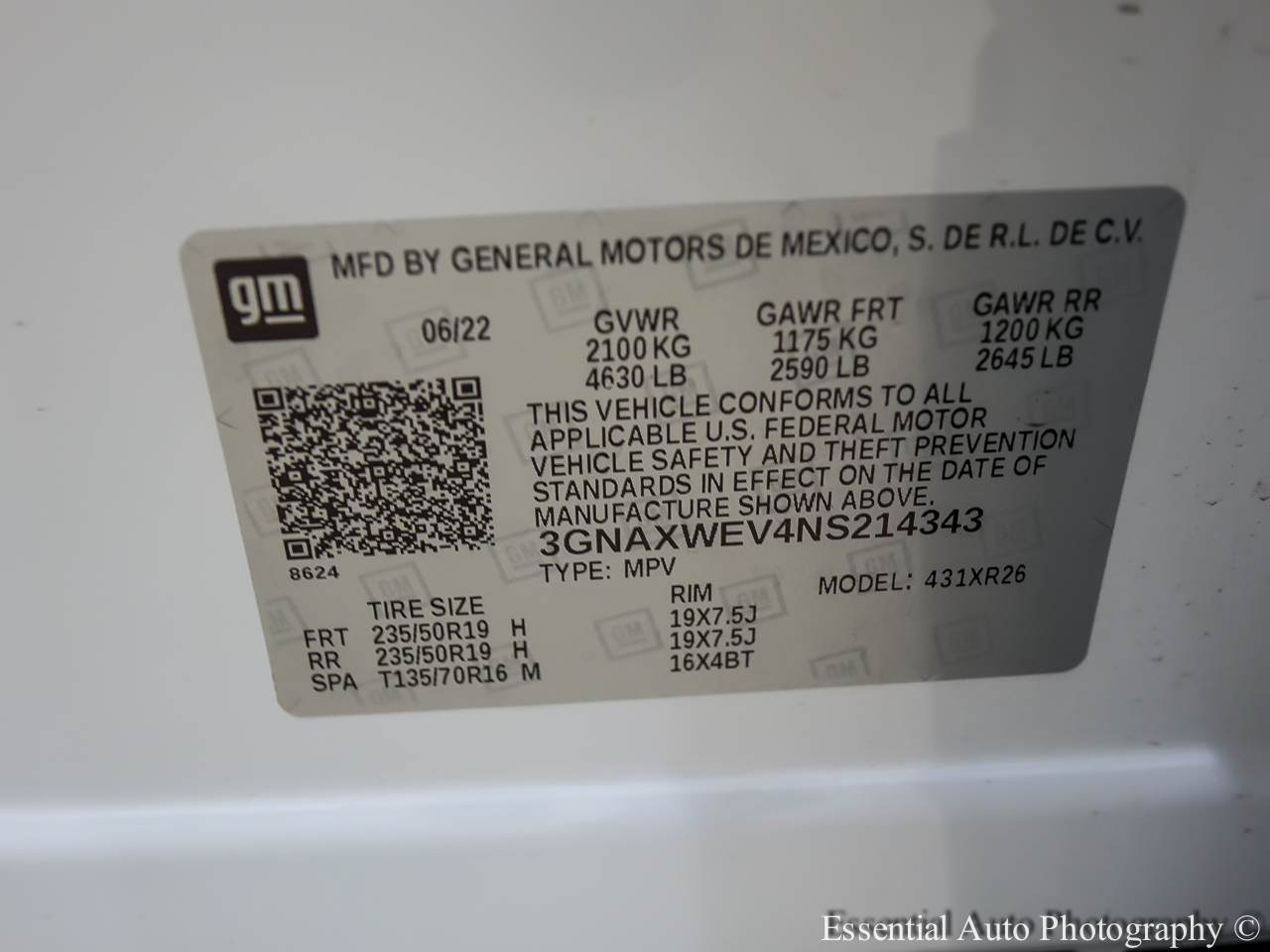 Chevrolet Equinox RS 2022