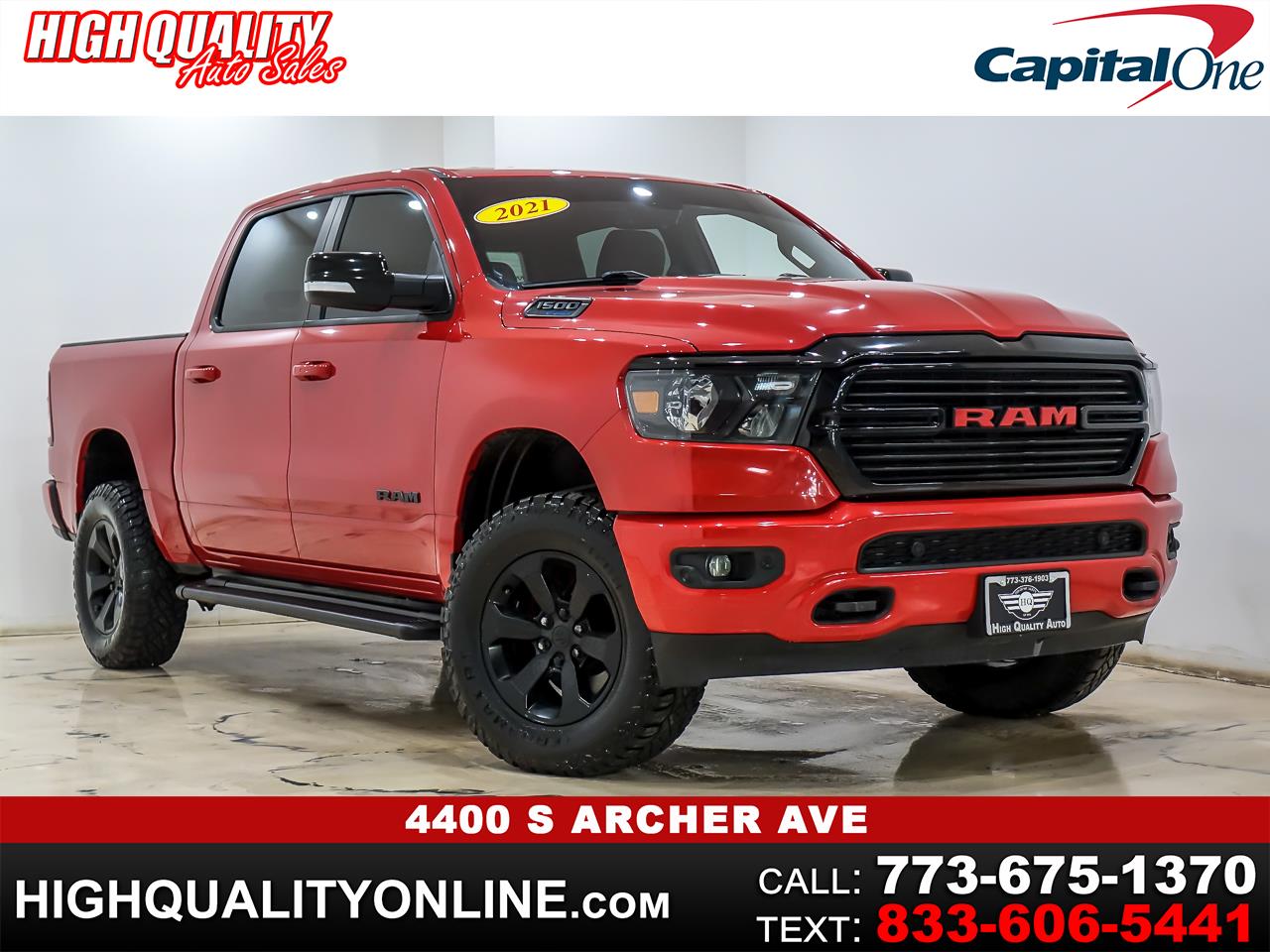 2021 RAM 1500 Big Horn Crew Cab SWB 4WD