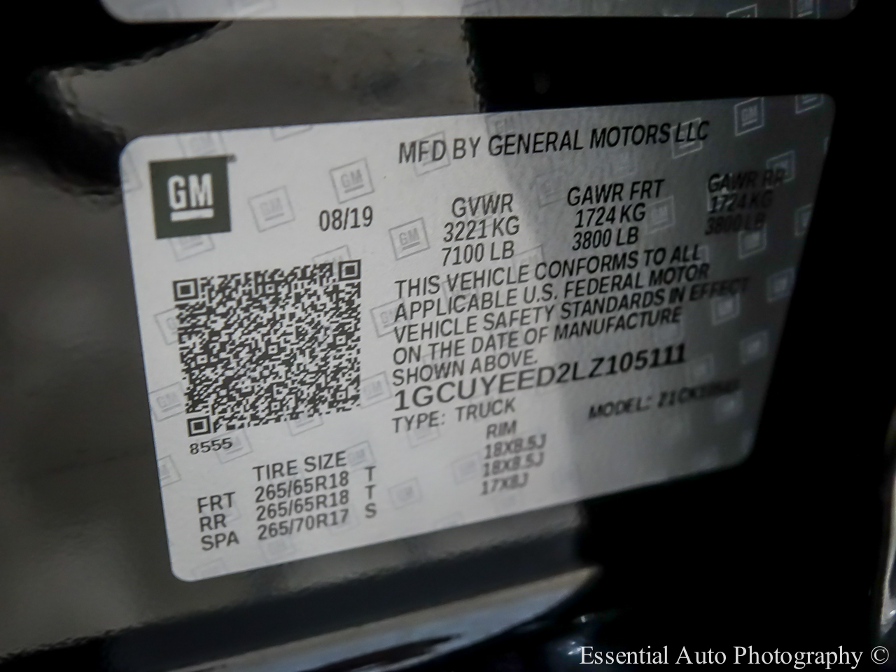 Chevrolet Silverado 1500 RST Crew Cab Long Box 4WD 2020