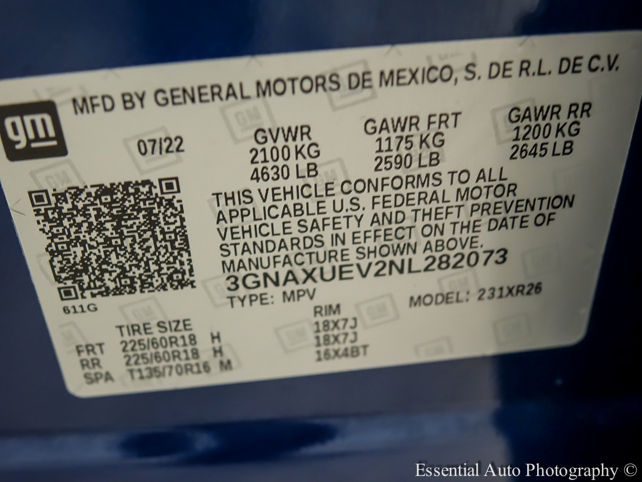 Chevrolet Equinox LT AWD 2022