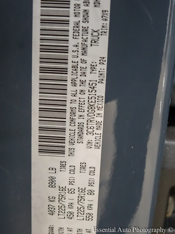 RAM Promaster 2500 High Roof Tradesman 159-in. WB 2019