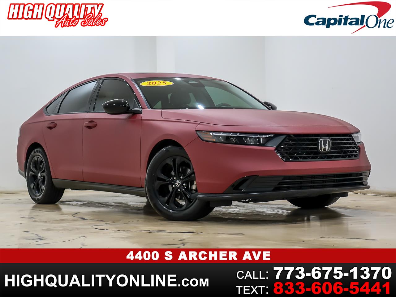 2025 Honda Accord SE