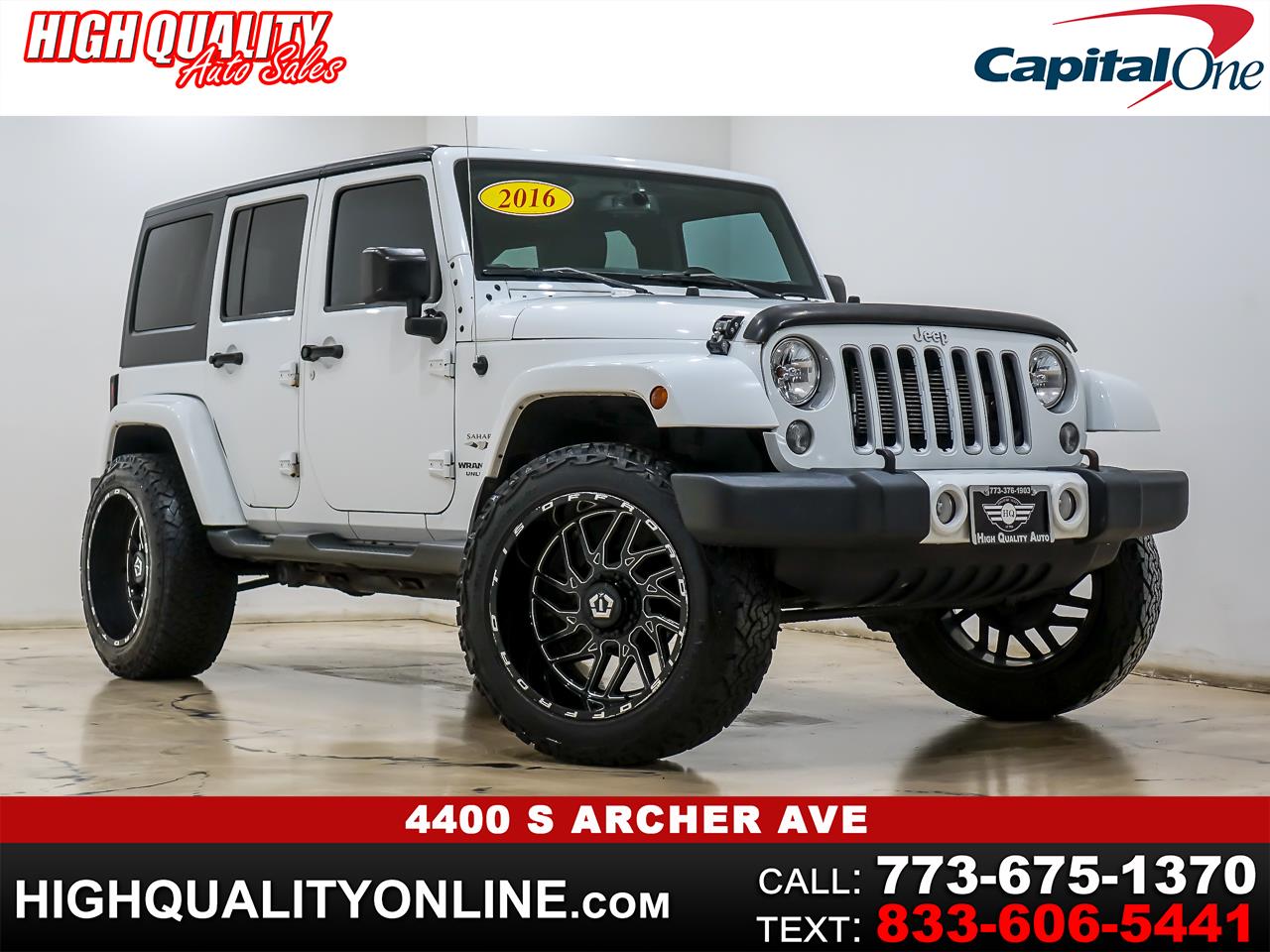 2016 Jeep Wrangler Unlimited Sahara 4WD