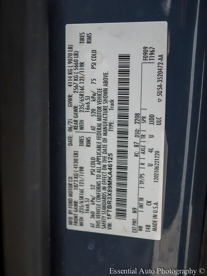 Ford Transit 250 Van High Roof w/Sliding Pass. 148-in. WB EL 2021