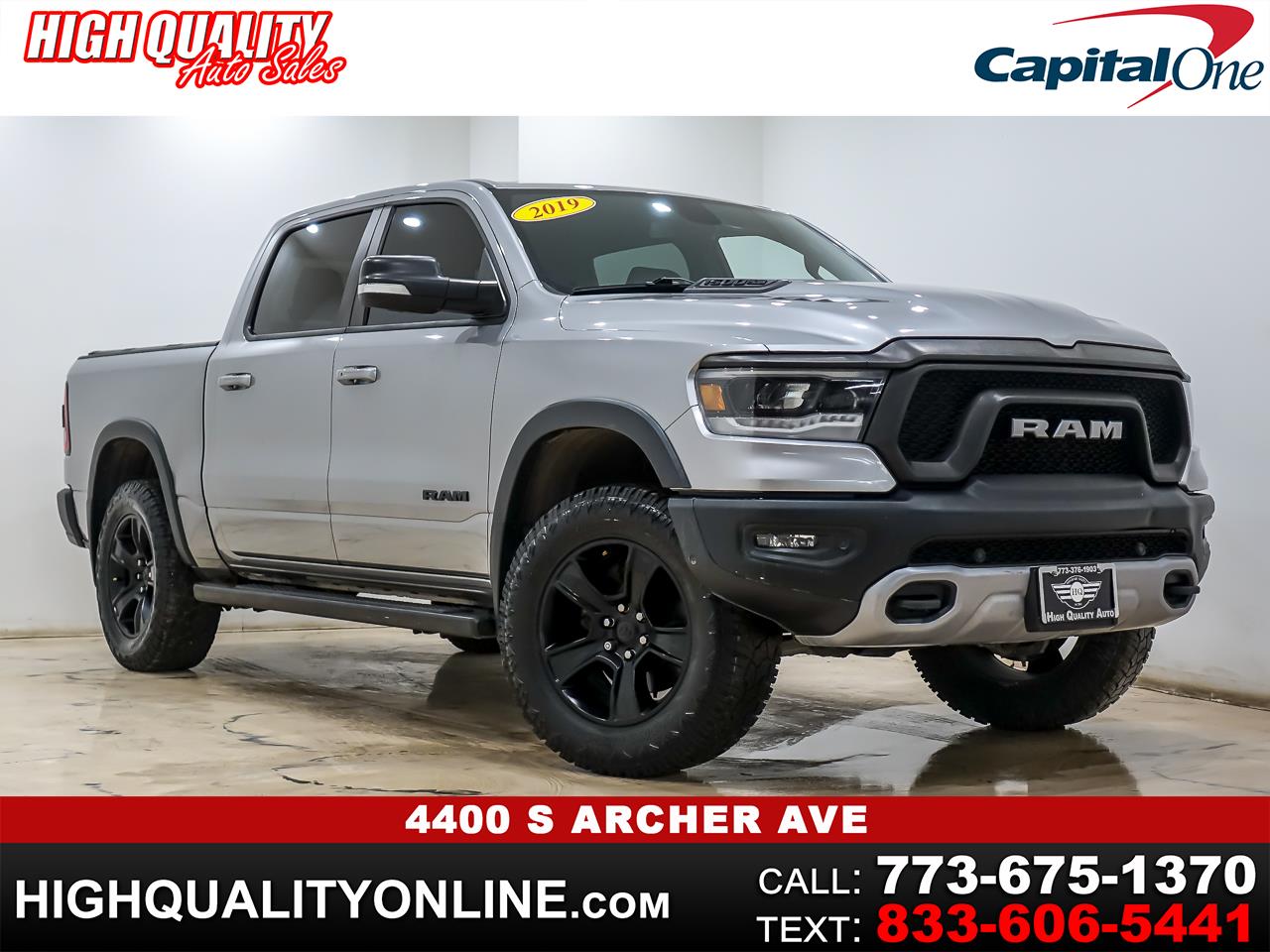 2019 RAM 1500 Rebel Crew Cab SB 4WD
