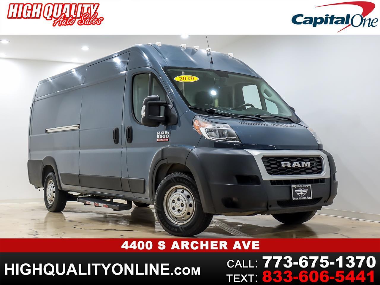 2020 RAM Promaster 3500 High Roof 159-in. WB Ext