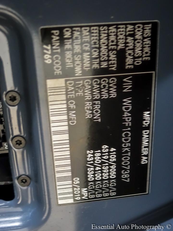 Mercedes-Benz Sprinter 3500 Wagon High Roof 170-in. WB 2019