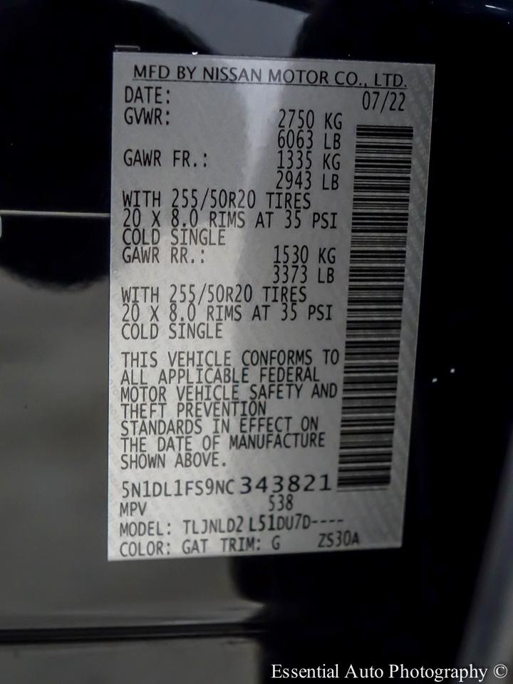 Infiniti QX60 LUXE AWD 2022