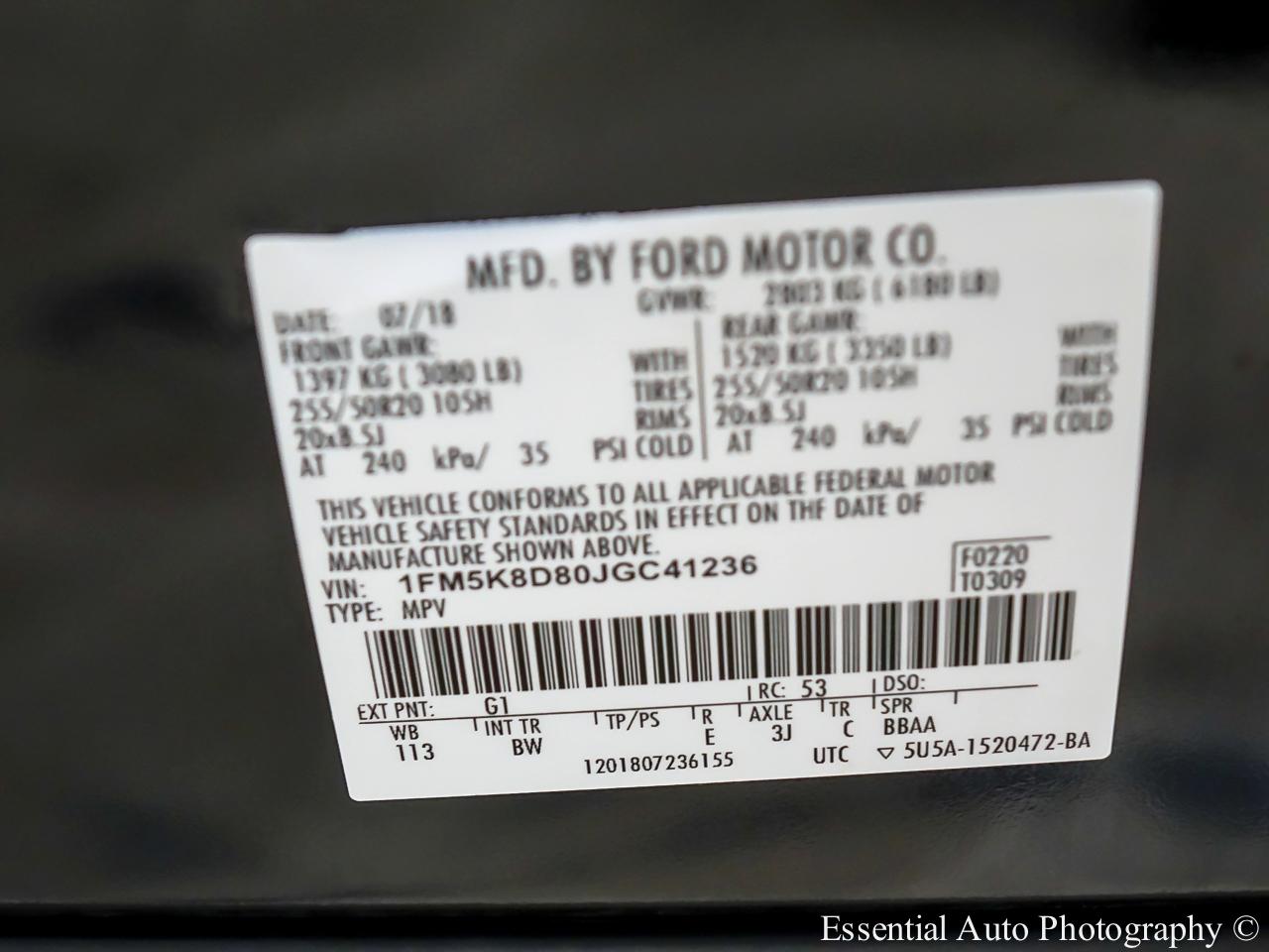 Ford Explorer XLT 4WD 2018