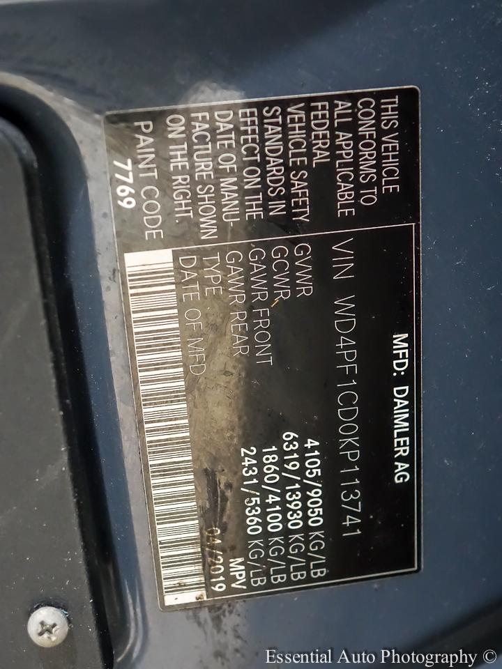 Mercedes-Benz Sprinter 3500 Wagon High Roof 170-in. WB 2019