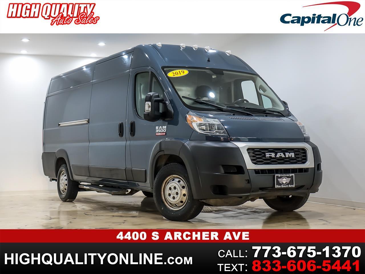 RAM Promaster 3500 High Roof w/Extended Length 2019