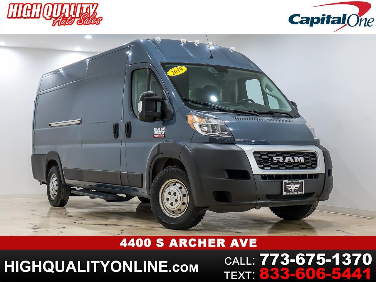 2019 RAM Promaster 3500 High Roof w/Extended Length