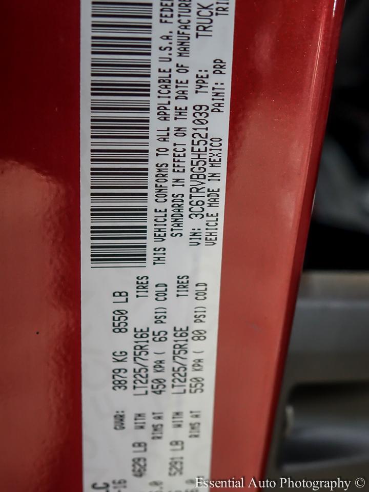 RAM Promaster 1500 High Roof Tradesman 136-in. WB 2017