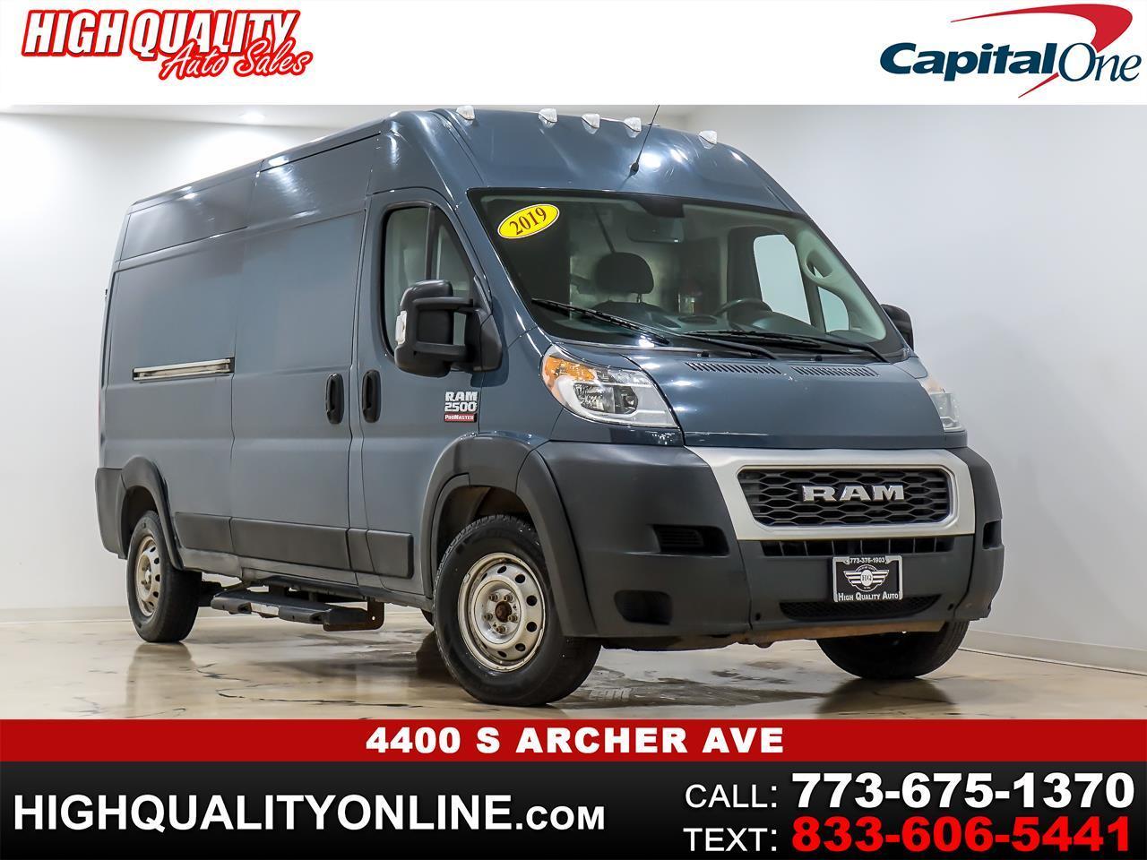 2019 RAM Promaster 2500 High Roof Tradesman 159-in. WB
