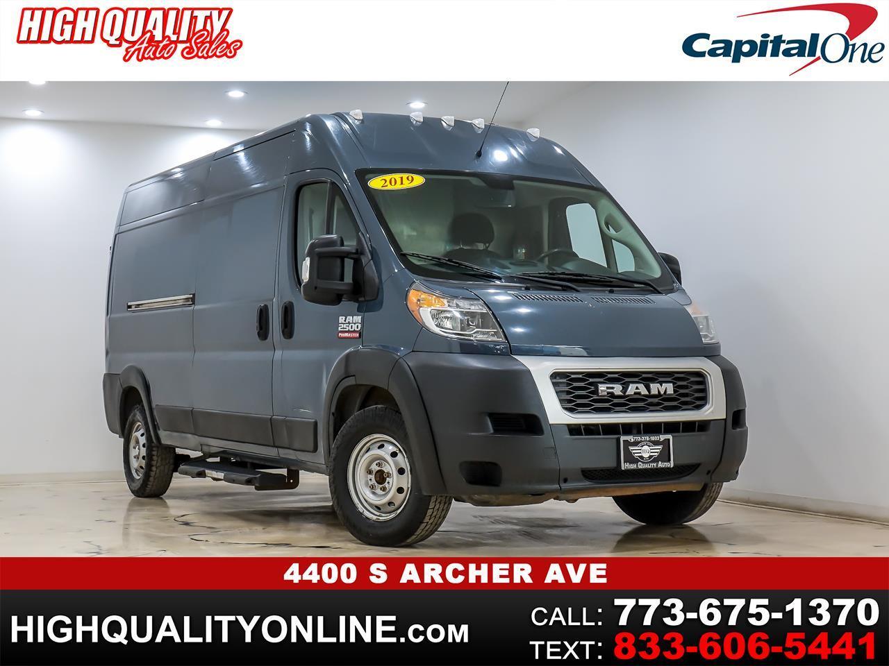 2019 RAM Promaster 2500 High Roof Tradesman 159-in. WB