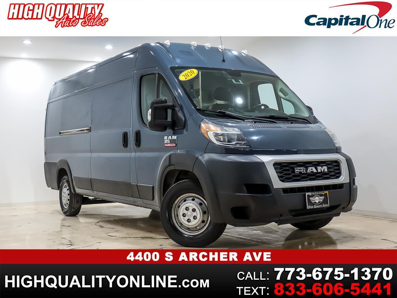 RAM Promaster 3500 High Roof 159-in. WB Ext 2020