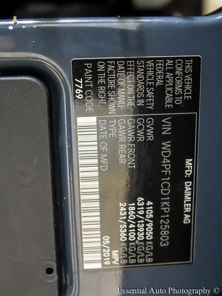 Mercedes-Benz Sprinter 3500 Wagon High Roof 170-in. WB 2019