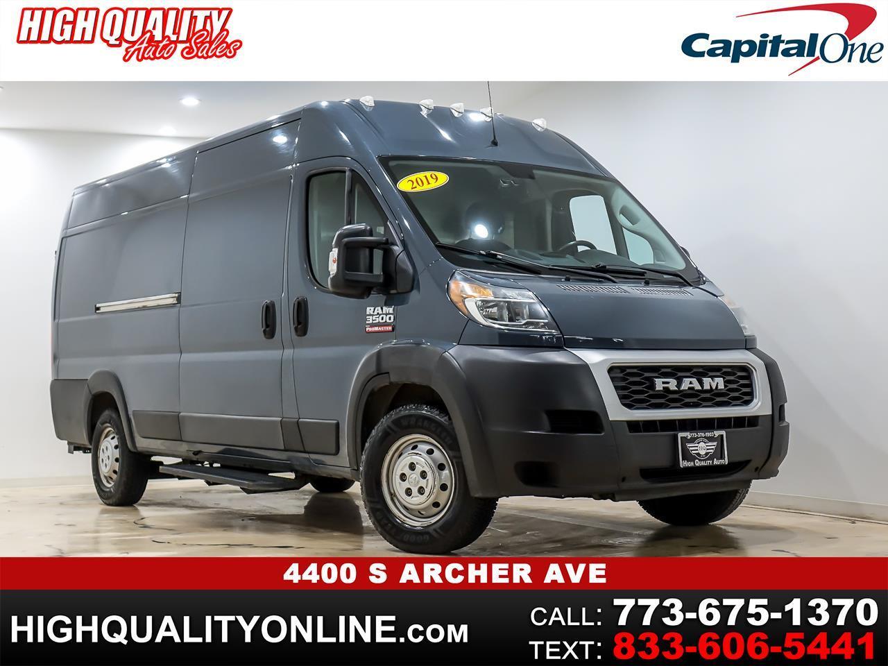 RAM Promaster 3500 High Roof w/Extended Length 2019
