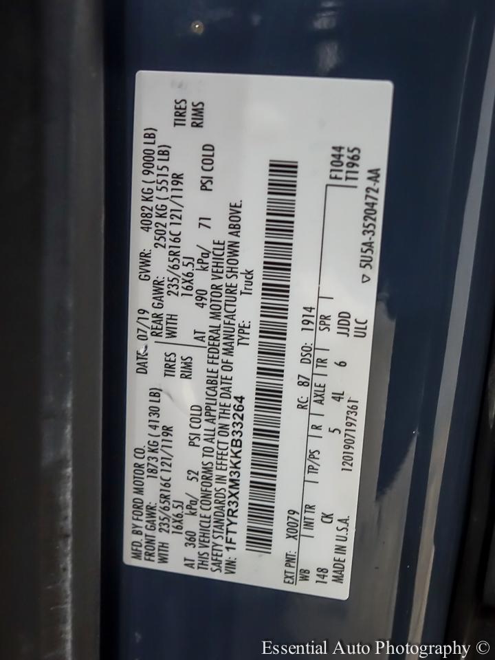 Ford Transit 250 Van High Roof w/Sliding Pass. 148-in. WB EL 2019