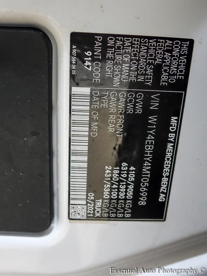 Mercedes-Benz Sprinter 2500 144-in. WB 2021