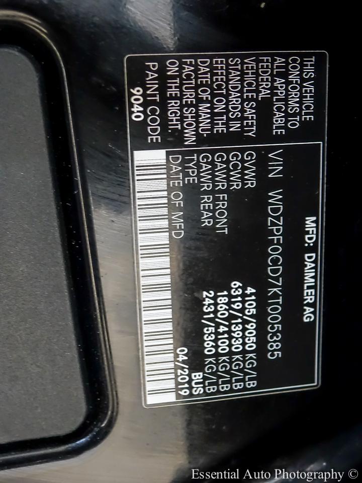 Mercedes-Benz Sprinter 2500 144-in. WB 2019