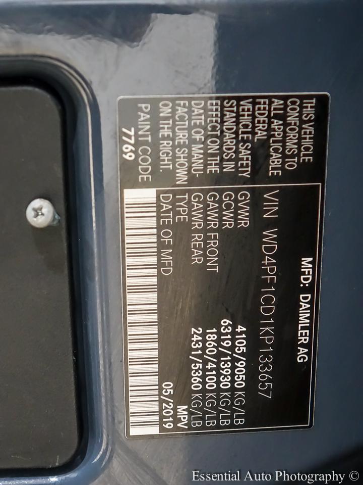 Mercedes-Benz Sprinter 3500 Wagon High Roof 170-in. WB 2019