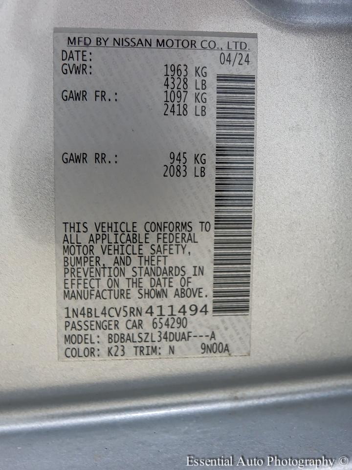 Nissan Altima 2.5 SR 2024