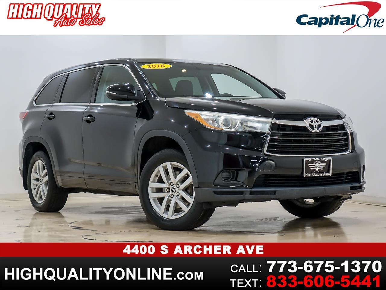 2016 Toyota Highlander LE AWD V6