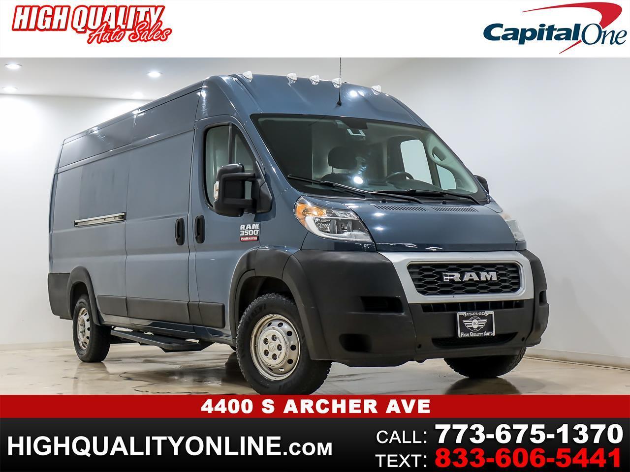 2019 RAM Promaster 3500 High Roof w/Extended Length