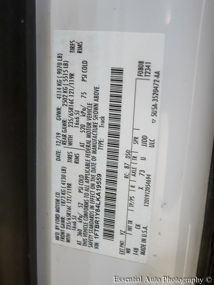 Ford Transit 250 Van Low Roof w/Sliding Pass. 130-in. WB 2020