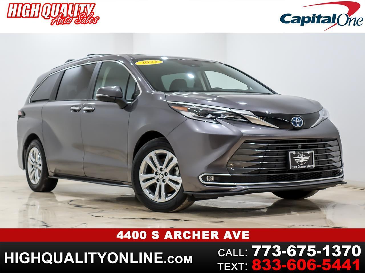 2023 Toyota Sienna Platinum 7-Passenger Hybrid AWD